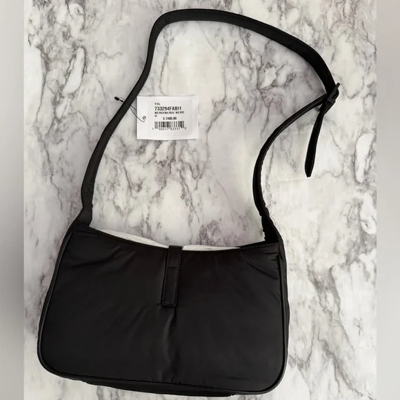 New Saint Laurent Le 5 À 7 nylon shoulder bag - Picture 4 of 8